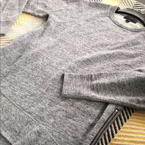 ⭐️J. Crew side zip sweatshirt XS